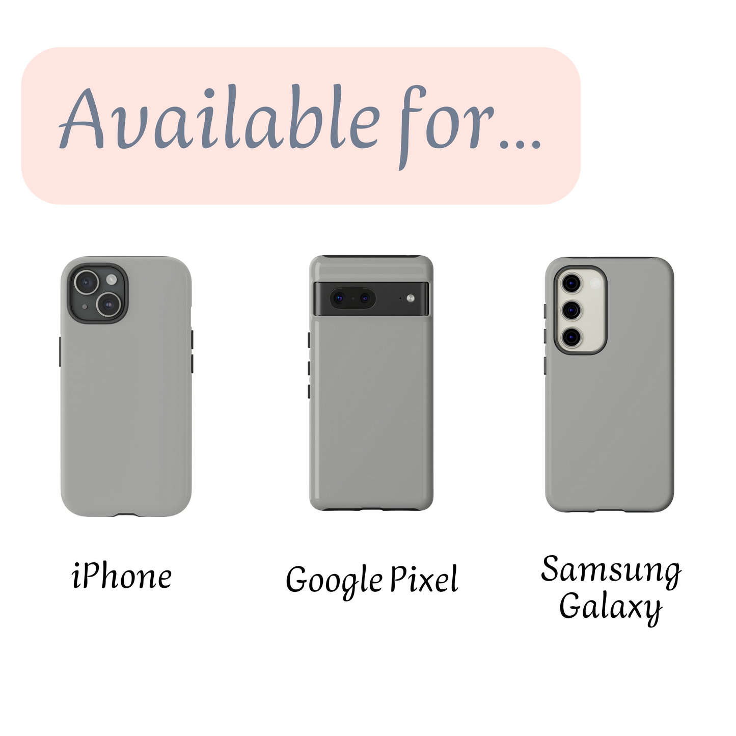 Personalized Tough Phone Case | Custom Shockproof Protective Cover for iPhone & Samsung | Durable Anti-Scratch Gift Case